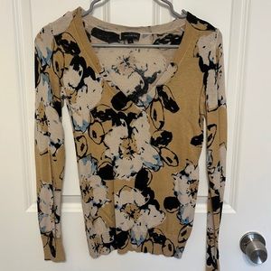 The Limited Floral Sweater